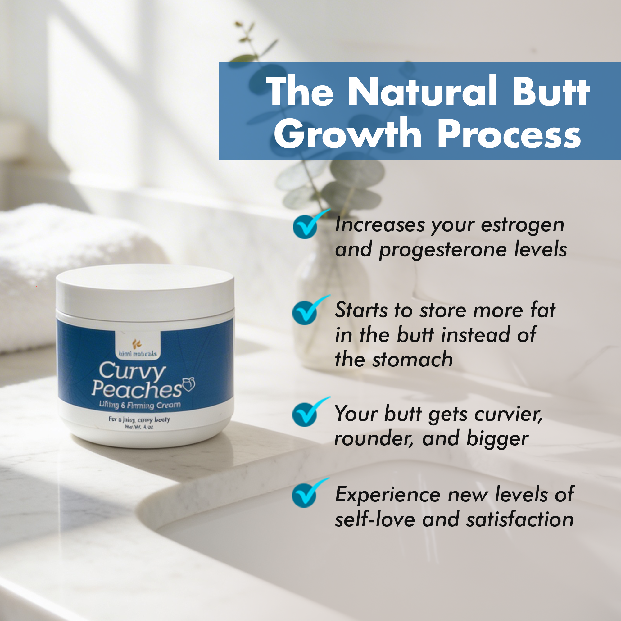 Curvy Peaches™ Lifting & Firming Booty Cream